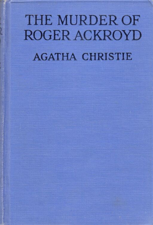 The Murder of Roger Ackroyd